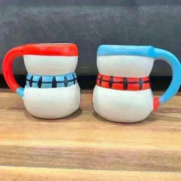 Set of 2 Bay Island Snowman Mugs - Picture 9 of 9
